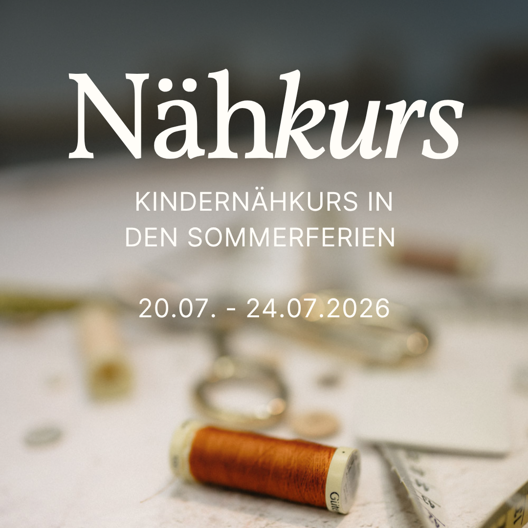 Kindernähkurs 20.- 24.07.2026
