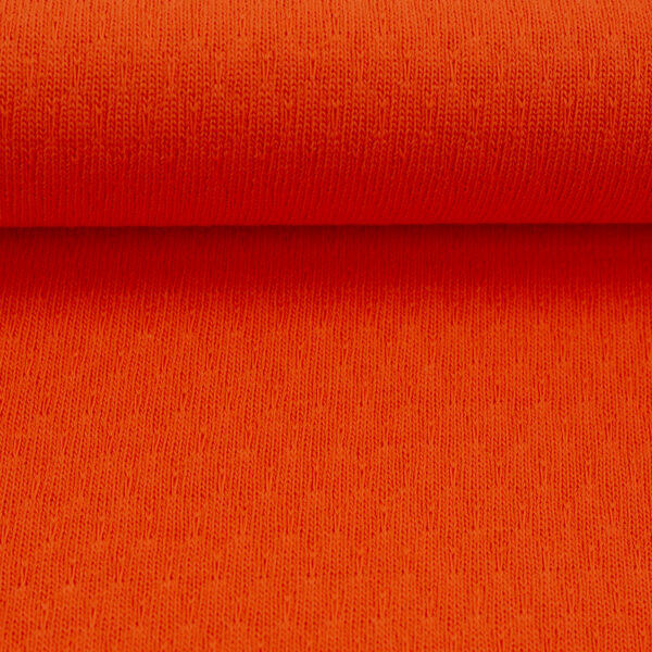 Strickstoff Leese orange