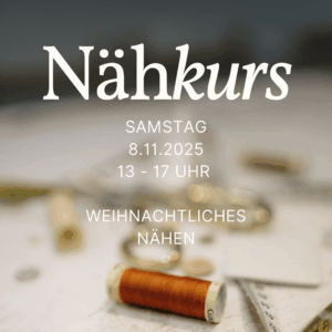 Weihnachtliches Nähen: 8.11.25