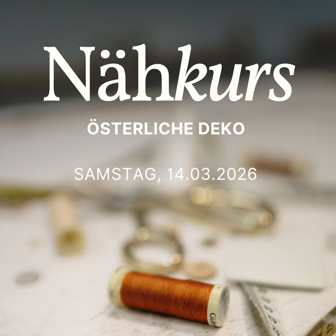 Wir nähen österliche Deko 14.03.2026