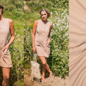 Woven vi/ pl tencel finish, Fibre Mood 39
