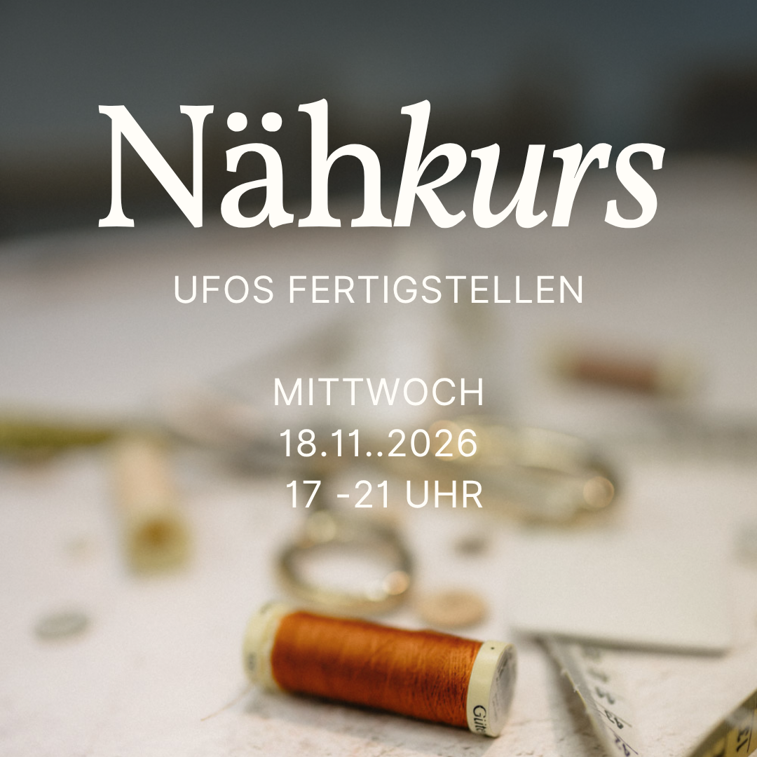 Dein Nähkurs fürs Fertigstellen von UFOS